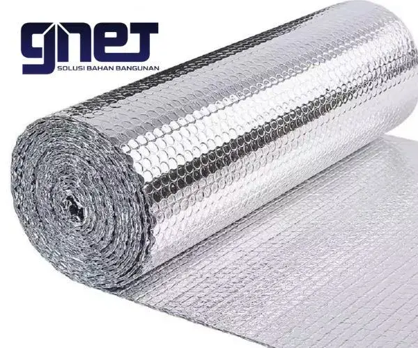 Pesan & Beli Aluminium Bubble Foil GNET untuk Proyek Bangunan Anda di Pusat Insulasi Pekanbaru PT Berkah Tirta Wahana