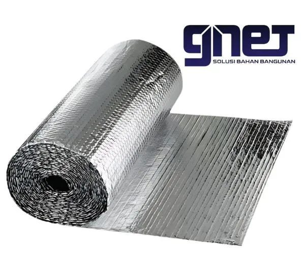 Pesan & Beli Aluminium Bubble Foil GNET untuk Proyek Bangunan Anda di Pusat Insulasi Pekanbaru PT Berkah Tirta Wahana