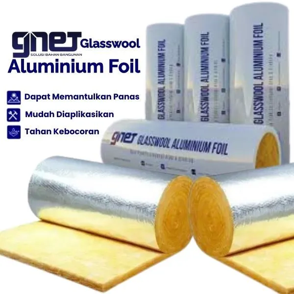 Pesan & Beli Gnet Glasswool Aluminium Foil di Toko Bangunan Pekanbaru Toko Bangunan Bintang Anugrah Pekanbaru PT Berkah Tirta Wahana