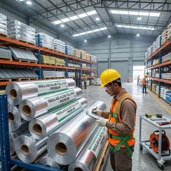 Butuh Aluminium Foil Atap ? Hubungi Kami PT. Berkah Tirta Wahana