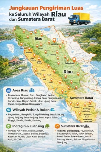 Peta Riau & Sumatera