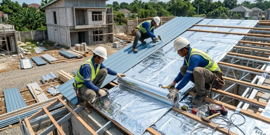 Butuh Aluminium Foil Atap? Hubungi Kami PT. Berkah Tirta Wahana