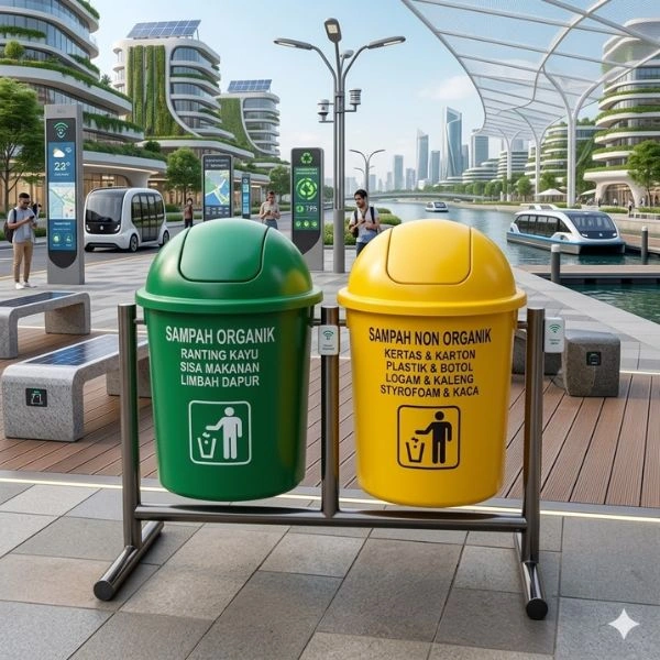 Butuh Bak Sampah Fiber? Hubungi PT. Berkah Tirta Wahana