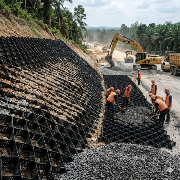 Butuh Geocell HDPE? Hubungi PT. Berkah Tirta Wahana