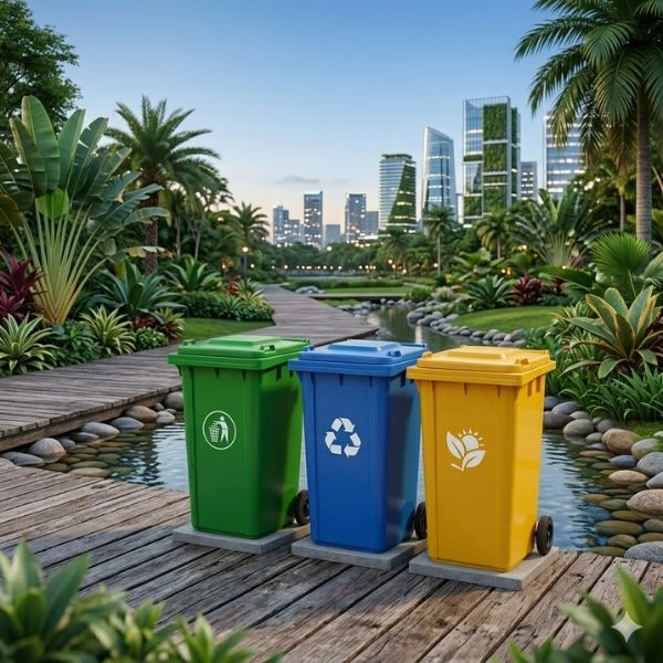 Butuh Bak Sampah Fiber Petak? Hubungi PT. Berkah Tirta Wahana