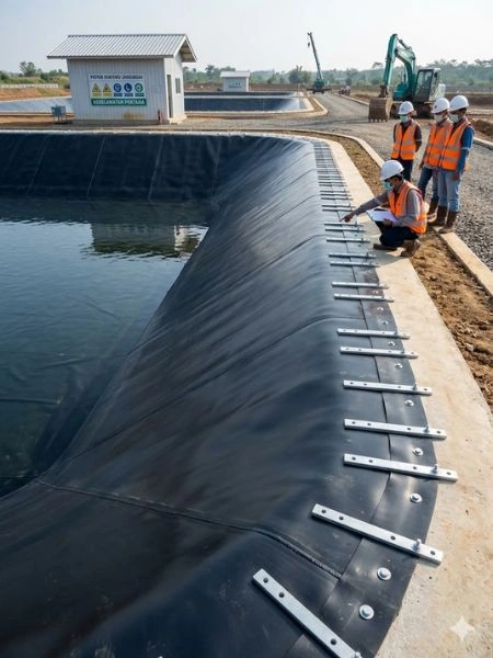 Butuh Terpal Geomembrane HDPE? Hubungi PT. Berkah Tirta Wahana
