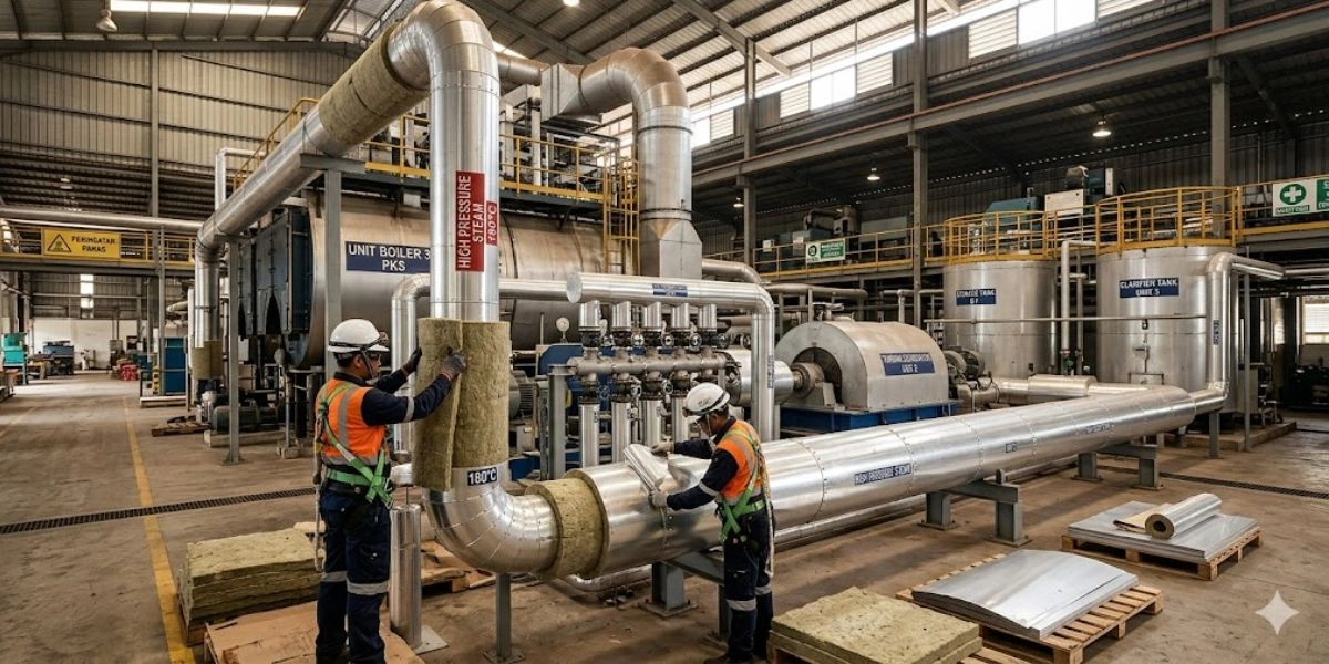 Butuh Rockwool Steam Pipe? Hubungi Kami PT. Berkah Tirta Wahana