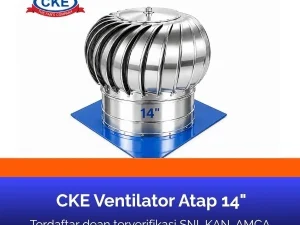 Butuh CKE Ventilator Atap 14"? Hubungi PT. Berkah Tirta Wahana