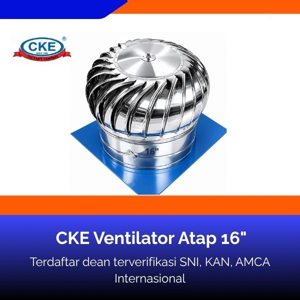 Butuh CKE Ventilator Atap 16"? Hubungi PT. Berkah Tirta Wahana