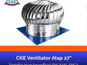 Butuh CKE Ventilator Atap 27"? Hubungi PT. Berkah Tirta Wahana