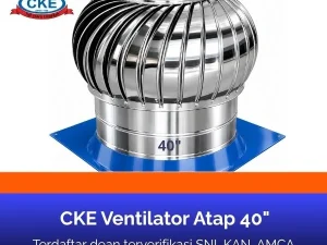 Butuh CKE Ventilator Atap 40"? Hubungi PT. Berkah Tirta Wahana