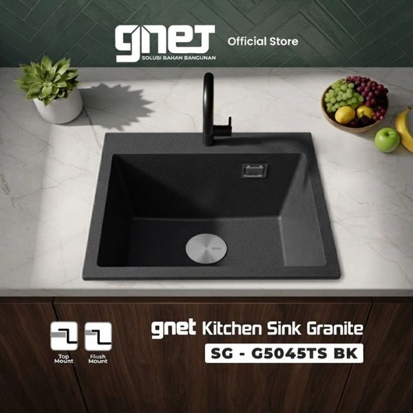 Butuh GNET KITCHEN SINK GRANITE TIPE SG-G5045TS-BK? Hubungi PT. Berkah Tirta Wahana