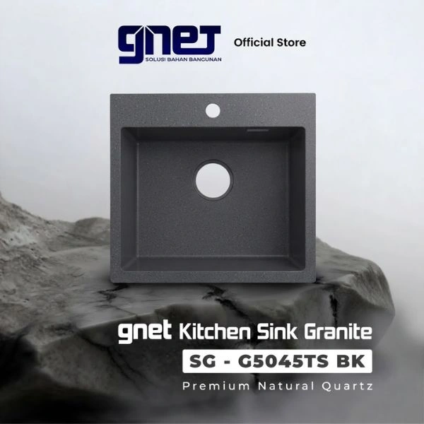 Butuh GNET KITCHEN SINK GRANITE TIPE SG-G5045TS-BK? Hubungi PT. Berkah Tirta Wahana