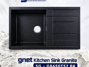 Butuh GNET KITCHEN SINK GRANITE TIPE SG-G8650TS2-BK? Hubungi PT. Berkah Tirta Wahana