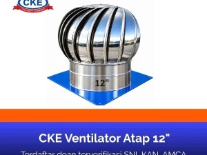Butuh CKE Ventilator Atap 12"? Hubungi PT. Berkah Tirta Wahana